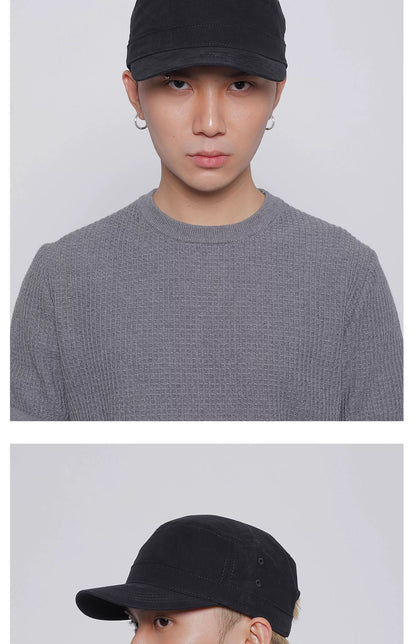 WASHED FLAT TOP CAP 14