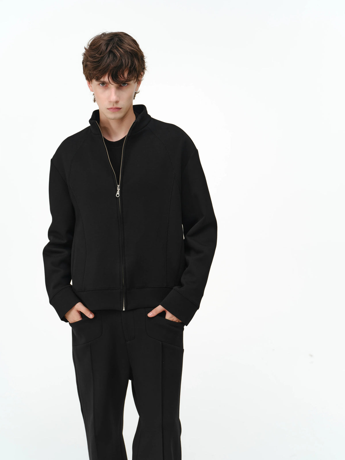 JELLY-FLEECE ZIP-UP JACKET