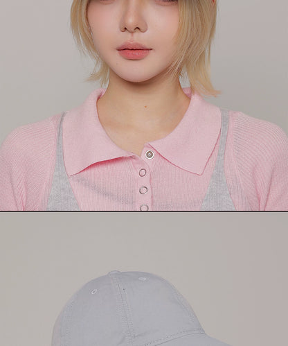 SCULPTED BRIM WASHED CAP 15