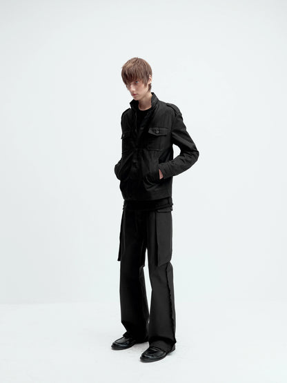 MERCERIZED COTTON WORK JACKET