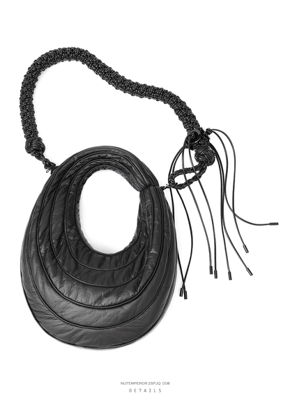 FAUX LEATHER CROSSBODY BAG
