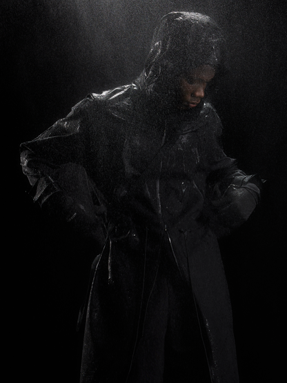 3-LAYER WINDBREAKER JACKET WITH HOOD