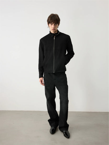 DECONSTRUCTED SUEDE JACKET
