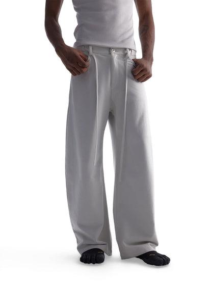 COTTON A-LINE SWEATPANTS