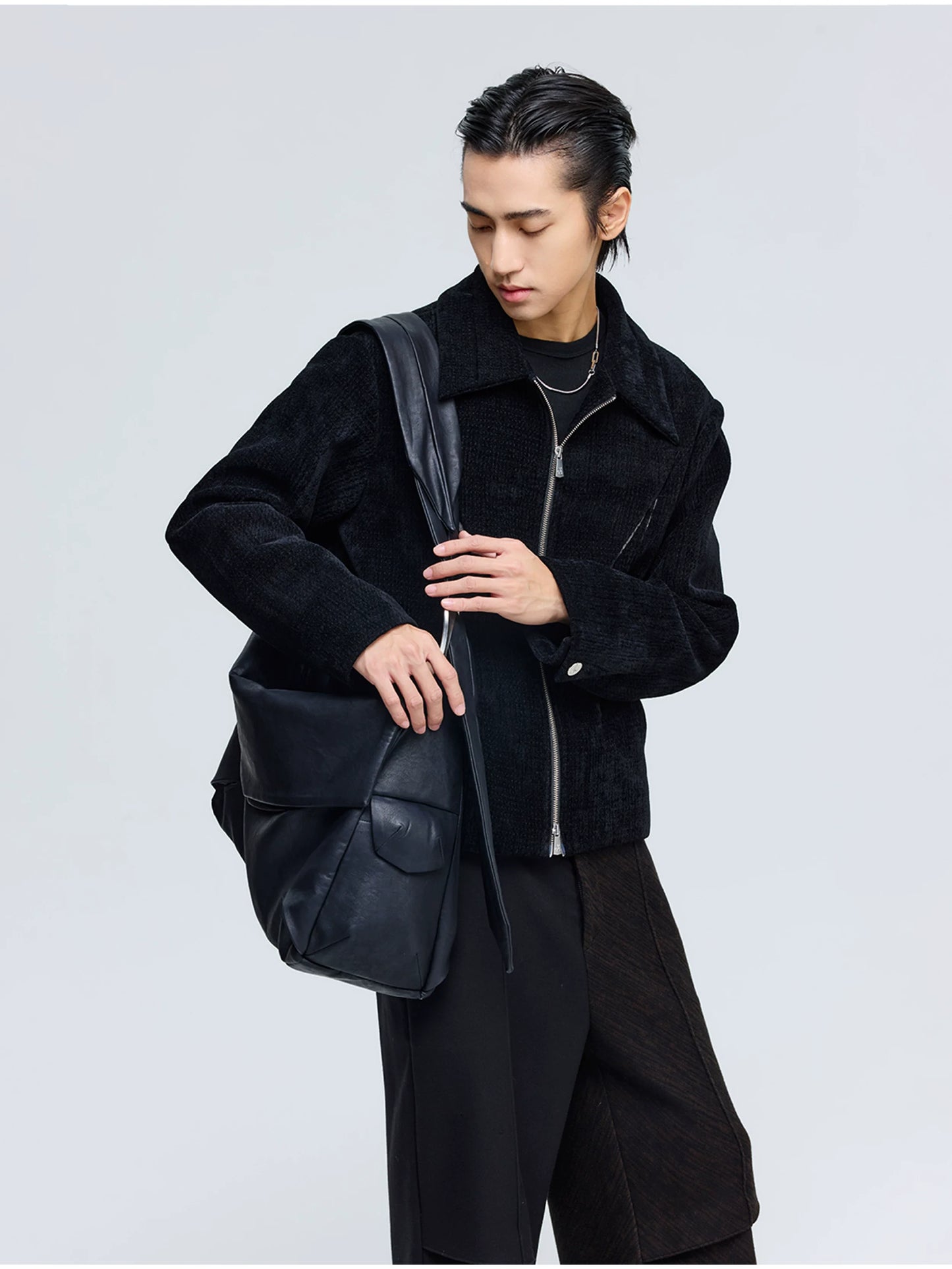 DRAPED SHOULDER BAG