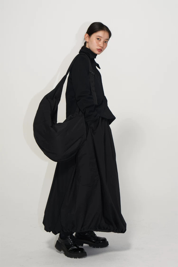 D SHAPED PADDED SHOULDER BAG 11