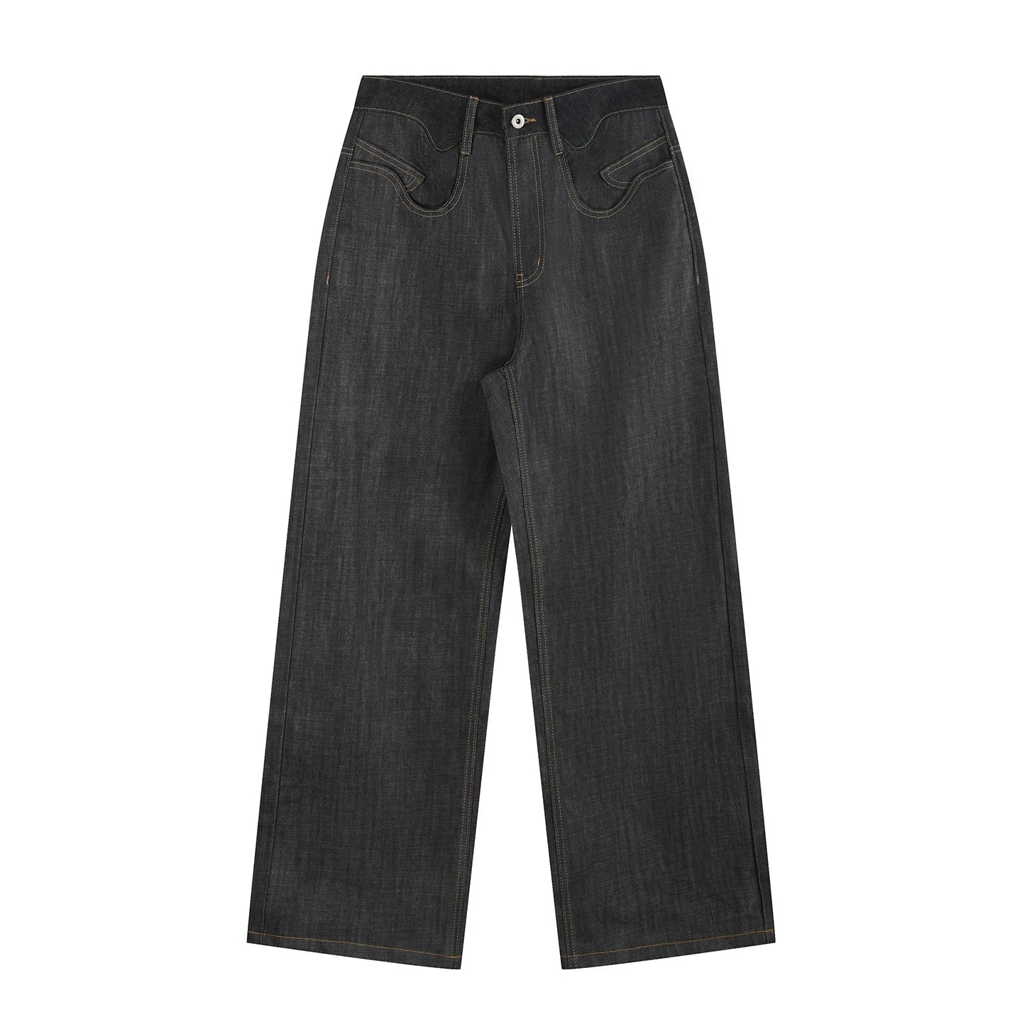 ASYMMETRICAL TWISTED DENIM