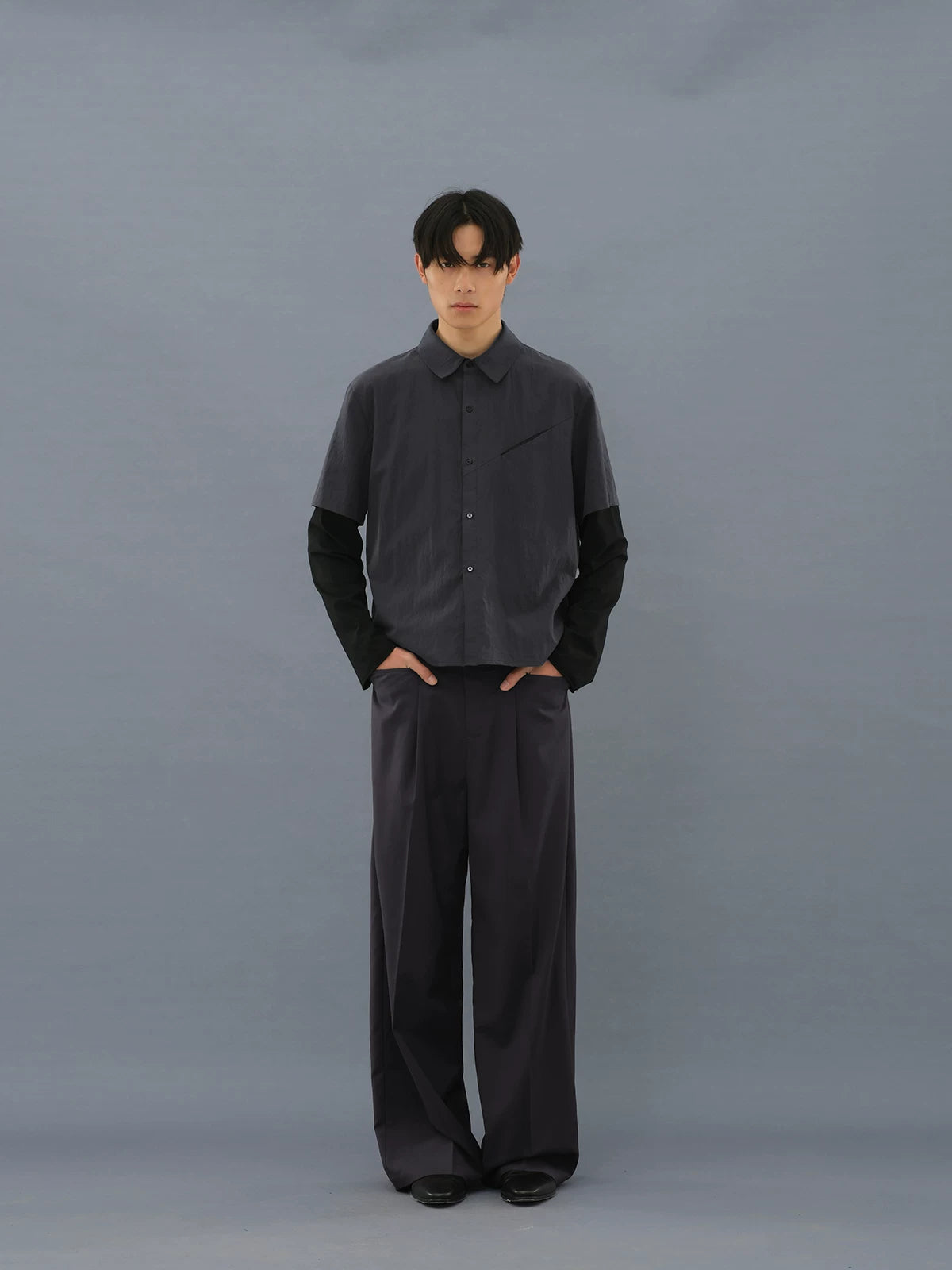 TENCEL BLEND SHORT SLEEVE SHIRT