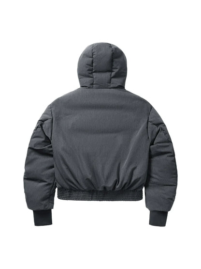 CUT-OUT CUFF DOWN JACKET