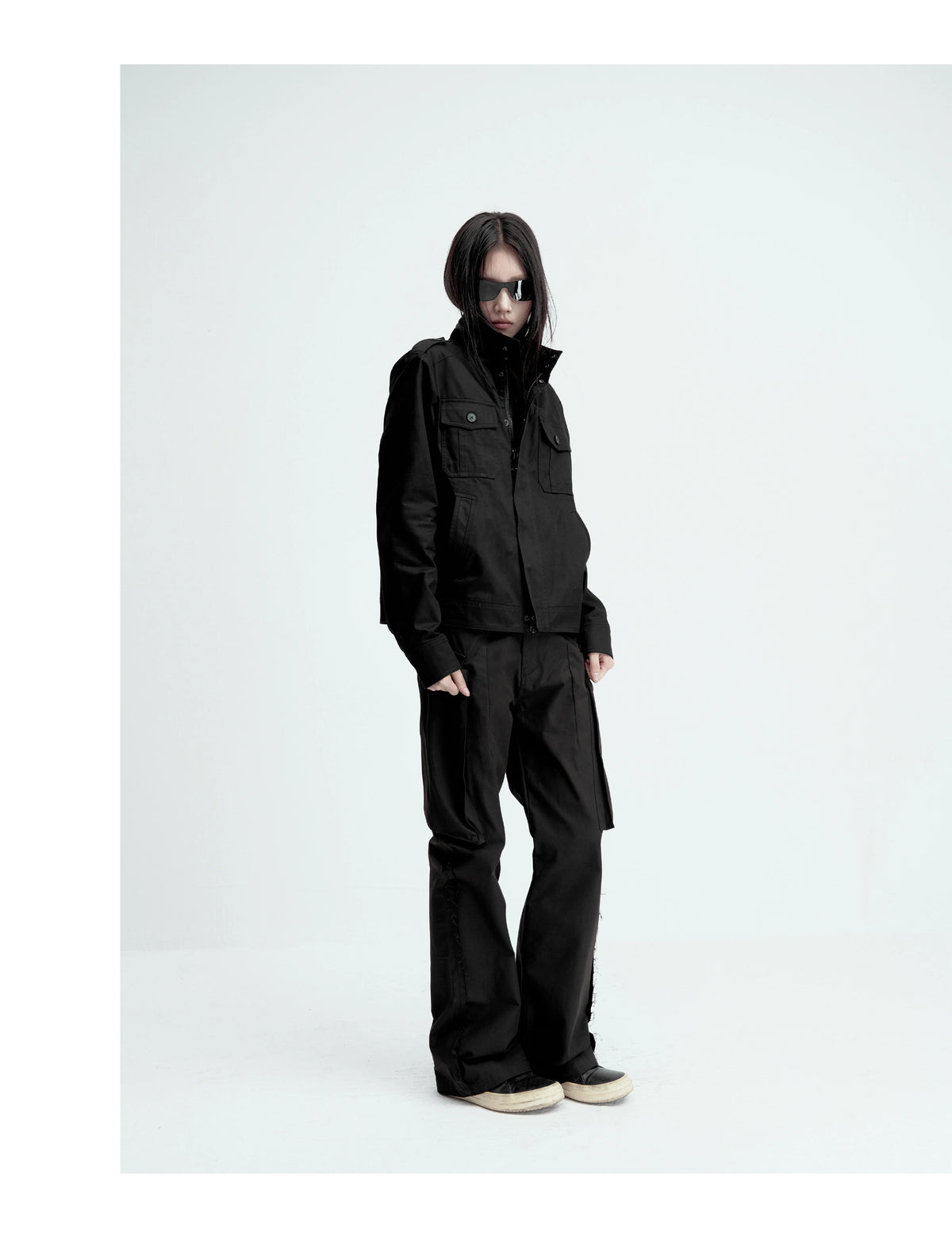 MERCERIZED COTTON WORK JACKET