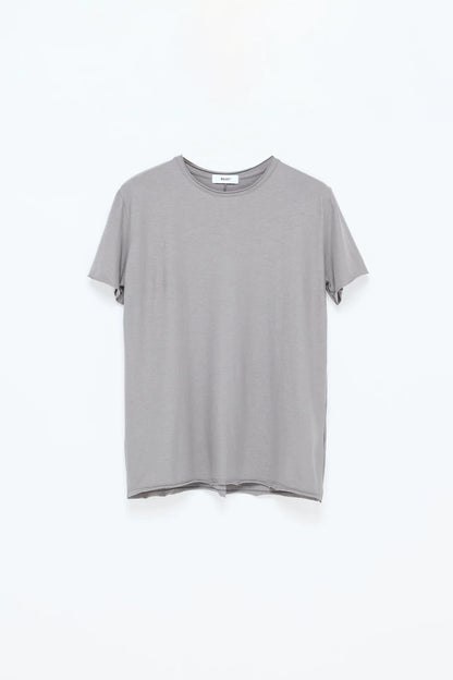 COZY SHEER ROLLED-CUFF TEE