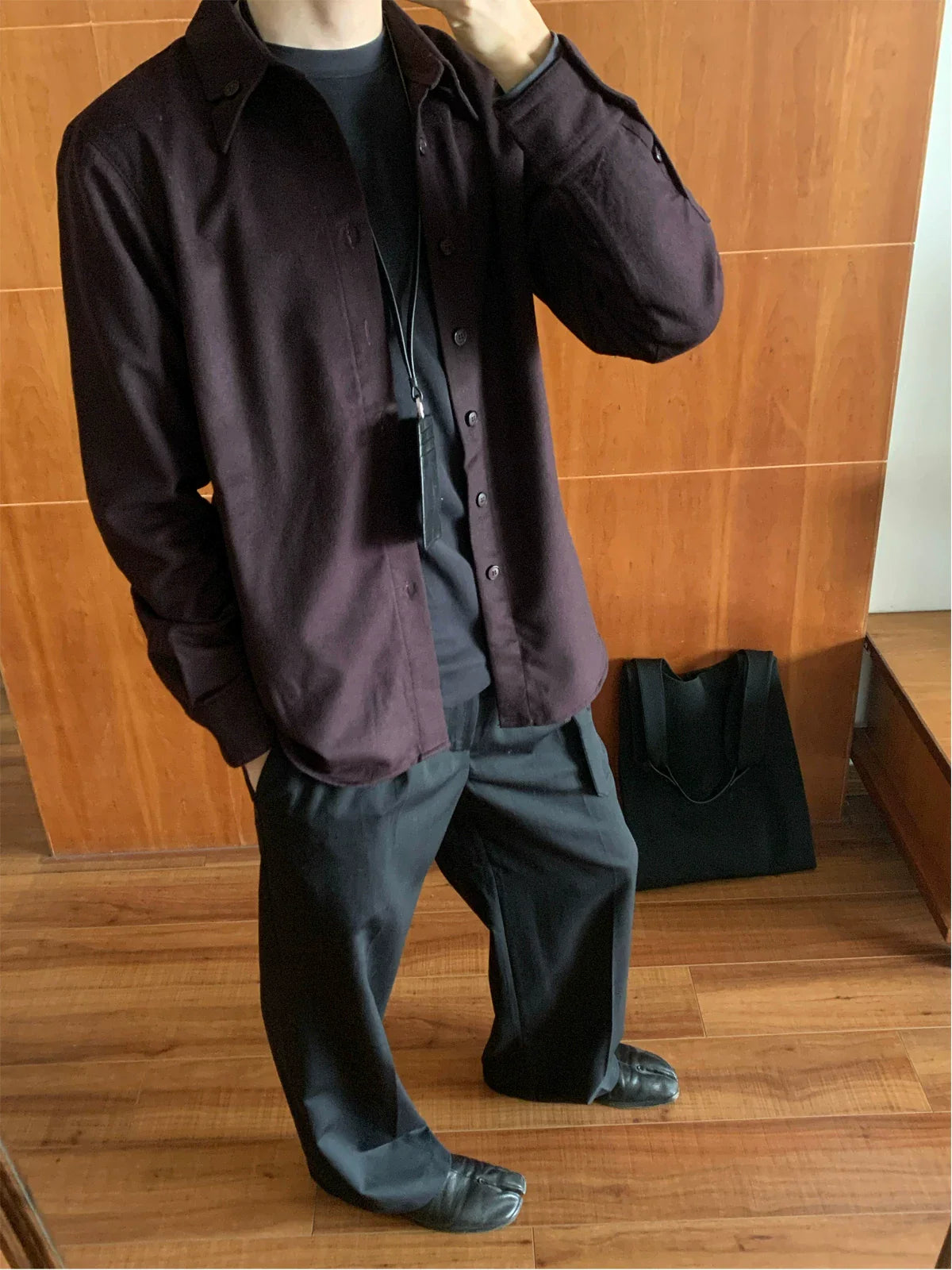 ARC COLLAR SHIRT