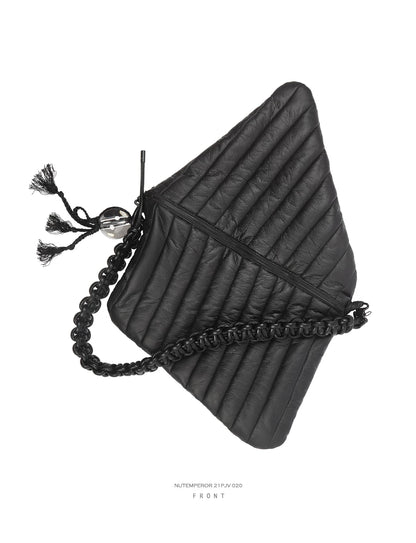 FAUX LEATHER CROSSBODY LAPTOP BAG