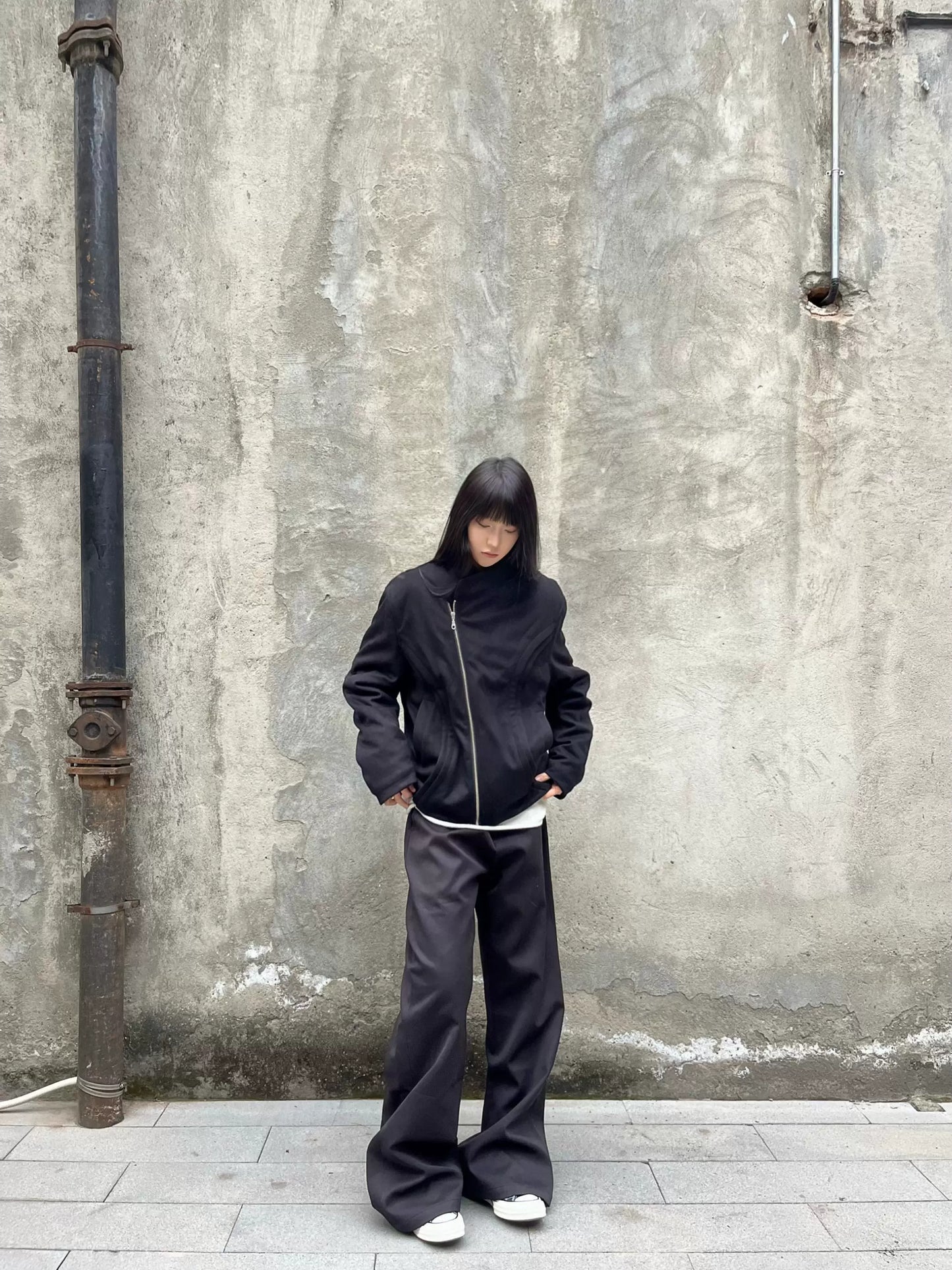 WARM COTTON TWEED JACKET