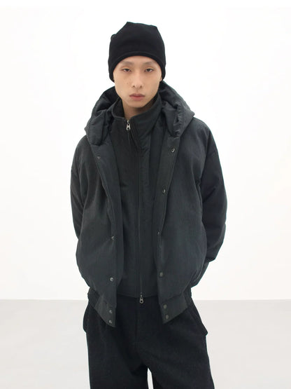 CUT-OUT CUFF DOWN JACKET