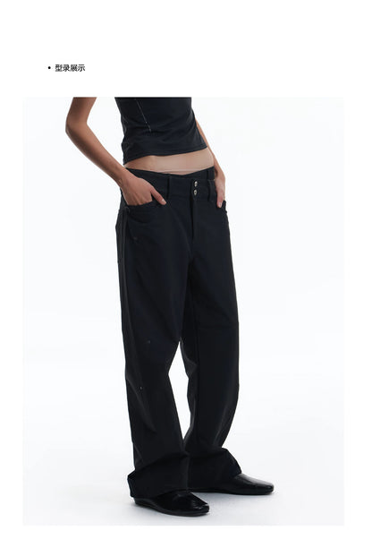 QUICK-DRY WATER-REPELLENT NYLON PANTS