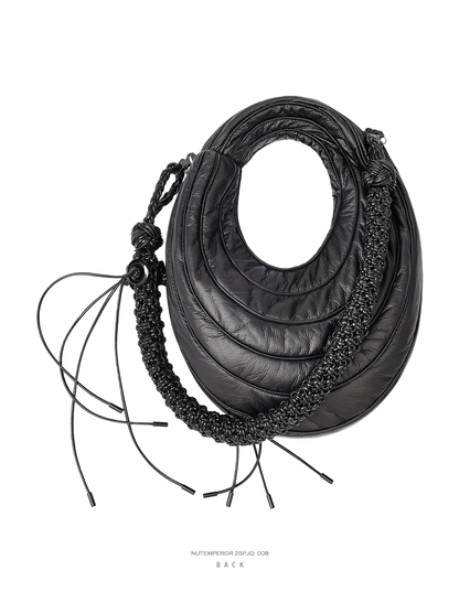 FAUX LEATHER CROSSBODY BAG