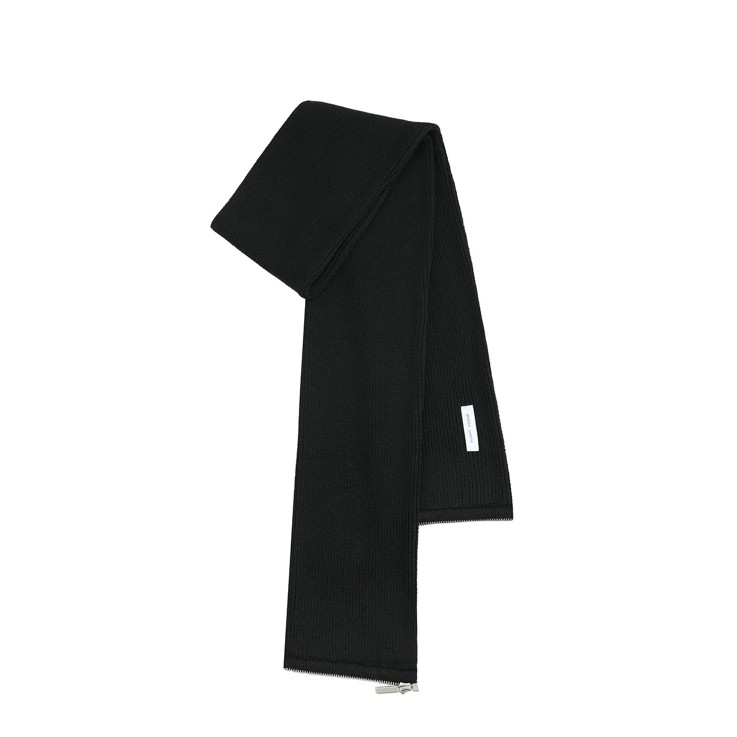 CHIC WOOL ZIPPER SCARF