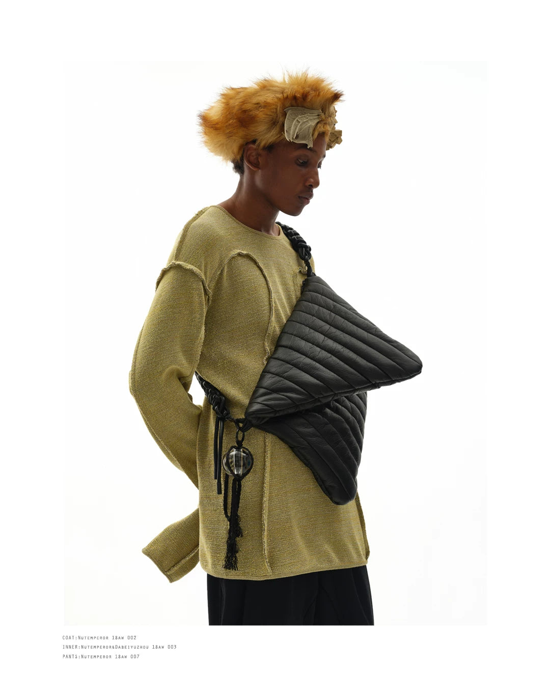 FAUX LEATHER CROSSBODY LAPTOP BAG