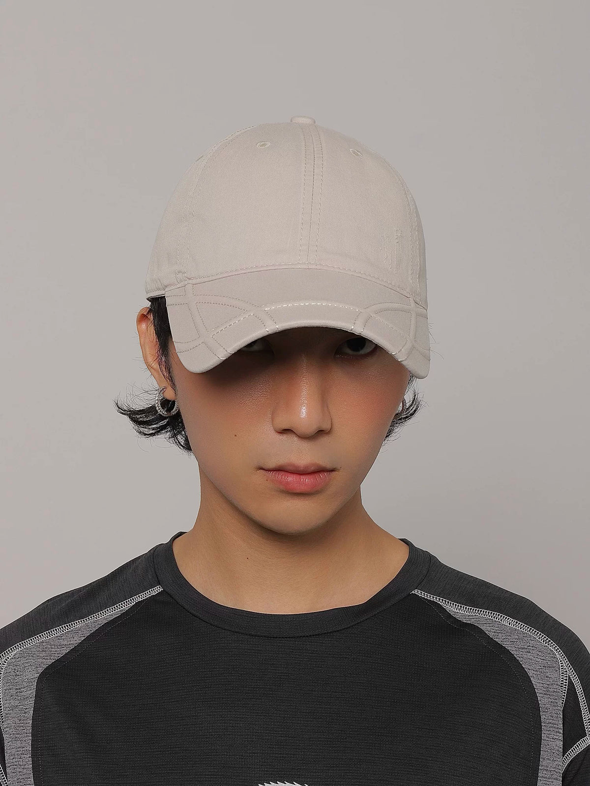 SCULPTED BRIM WASHED CAP 4