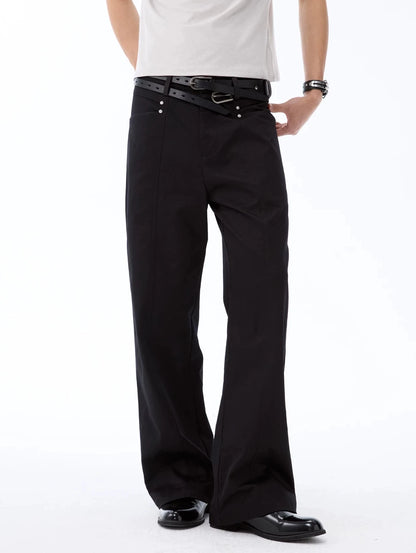 DECONSTRUCTED RAW-EDGE JEANS