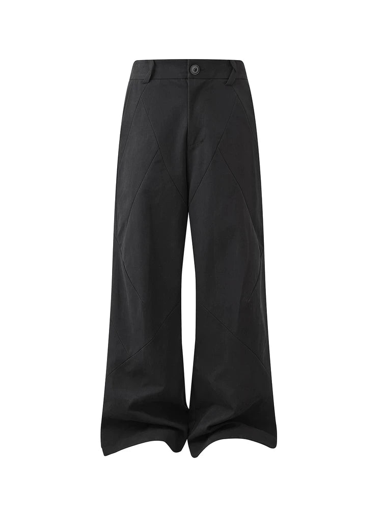 REIMAGINED MULTI-PANEL WIDE-LEG PANTS