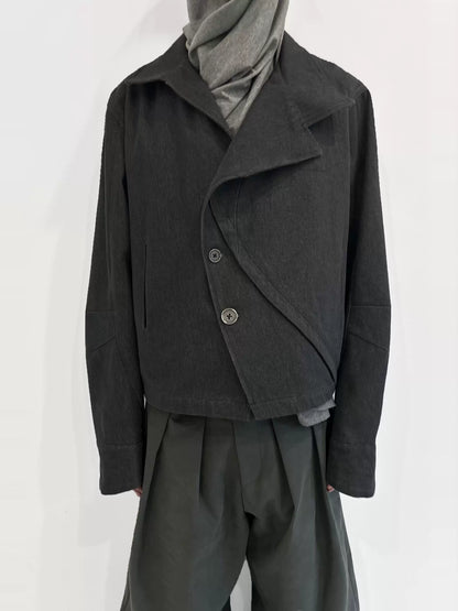 CROPPED DENIM JACKET