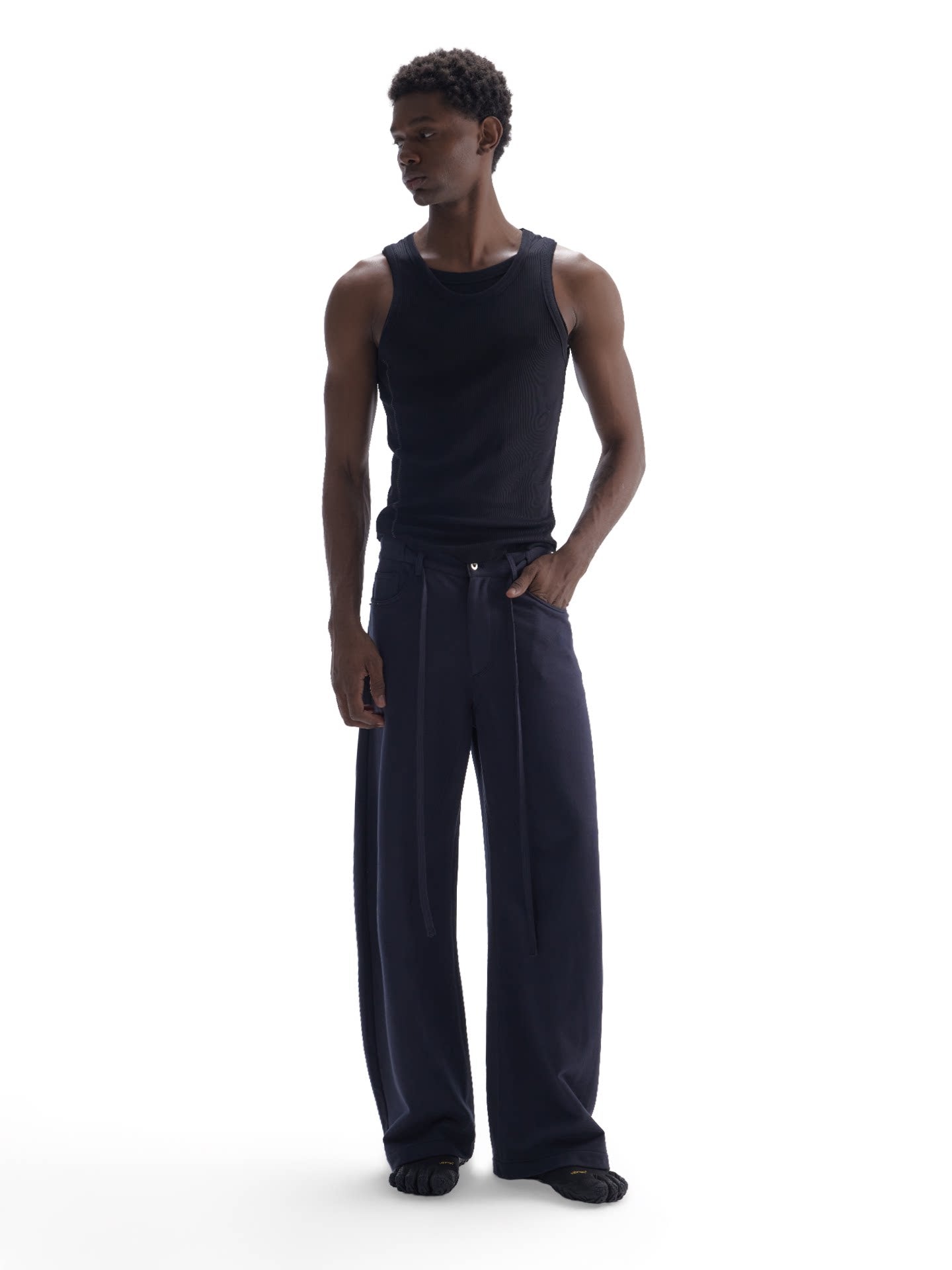 COTTON A-LINE SWEATPANTS