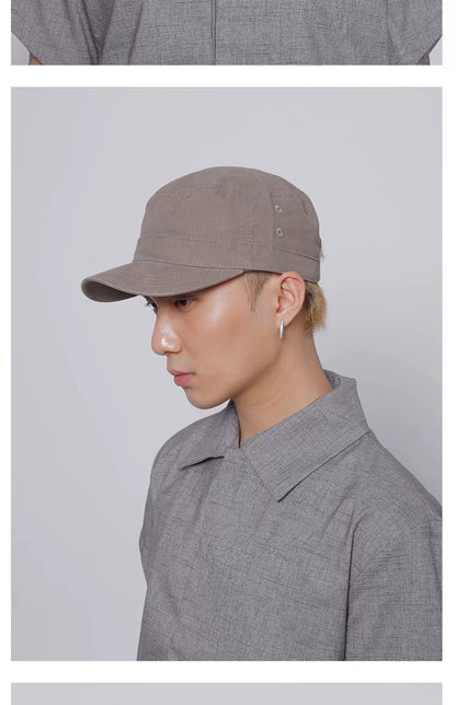 WASHED FLAT TOP CAP 20