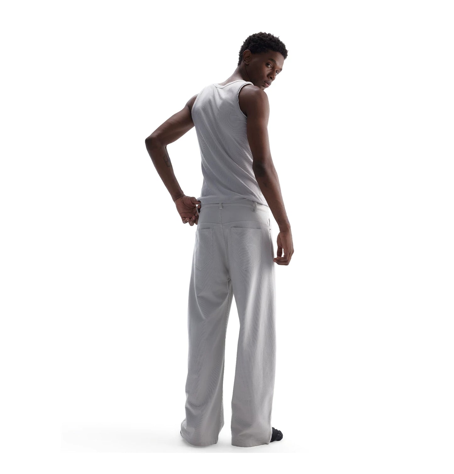 COTTON A-LINE SWEATPANTS