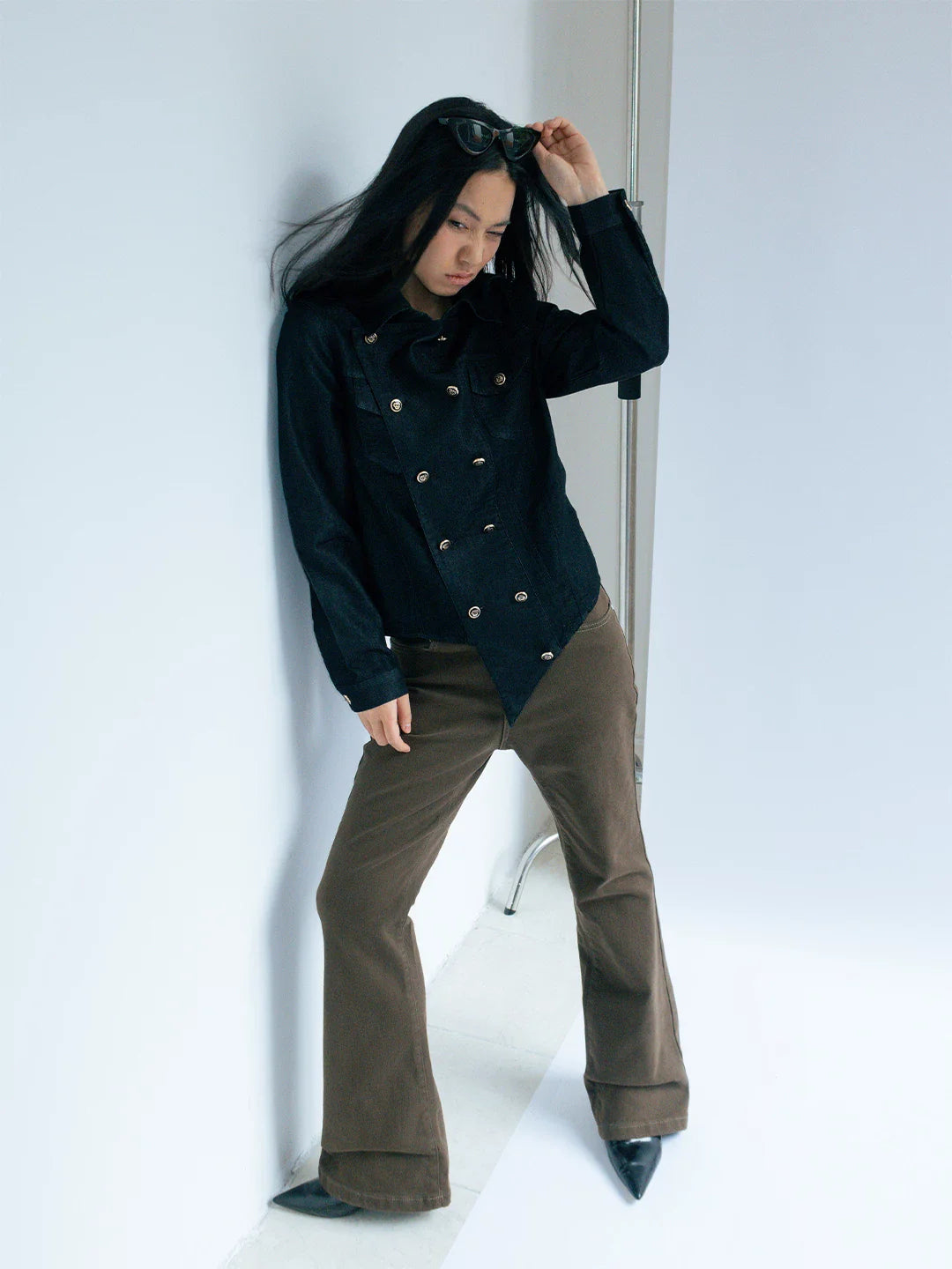 DENIM CHIVALRY SHIRT JACKET