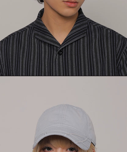 SCULPTED BRIM WASHED CAP 14