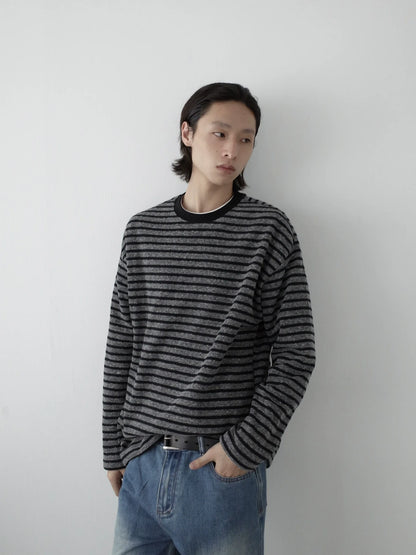 VINTAGE STRIPED RELAXED T-SHIRT