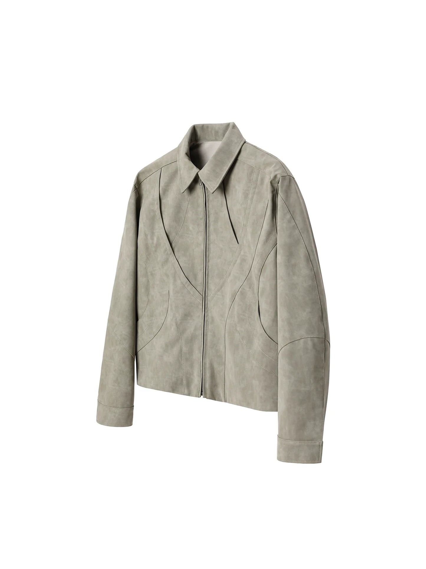 3D MACHETE LEATHER JACKET