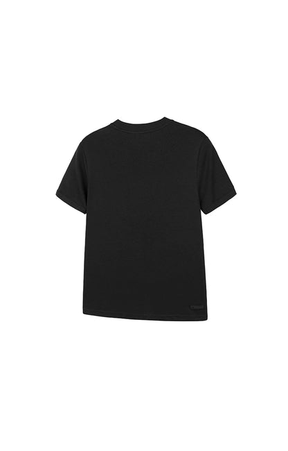 HIGH-STRETCH CUT-OUT T-SHIRT