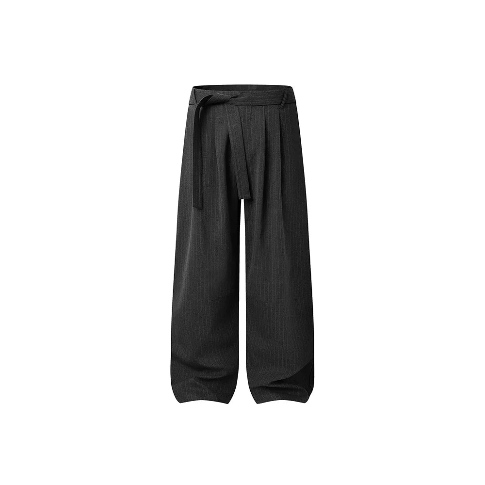 CASUAL DRAPE SUIT PANTS