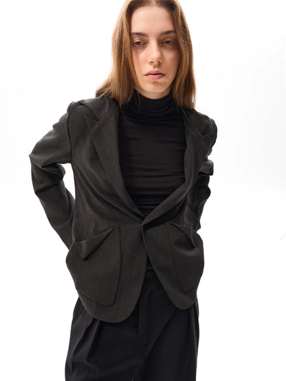 CASUAL HOODED JACKET SET
