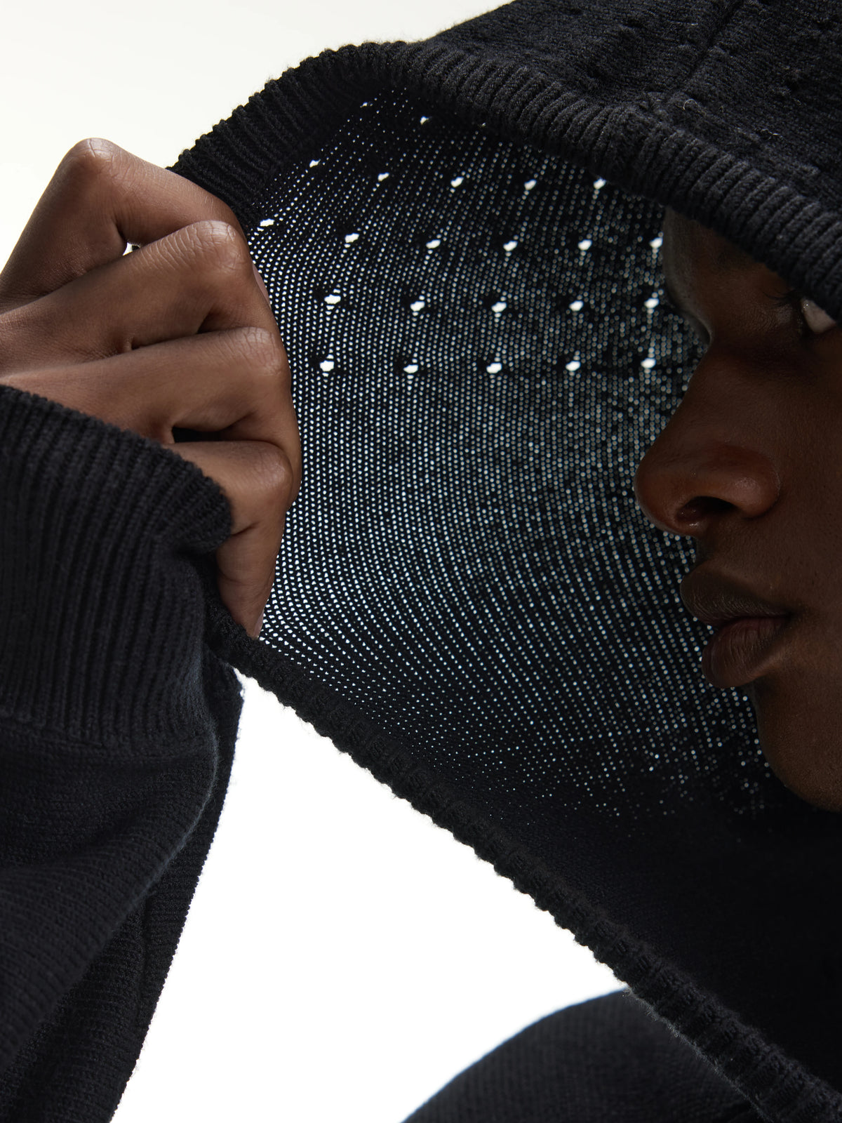 OPENWORK CROPPED FITNESS HOODIE
