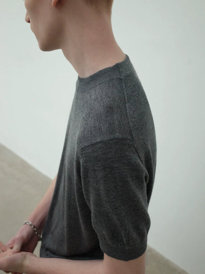 MERINO CREW NECK T-SHIRT