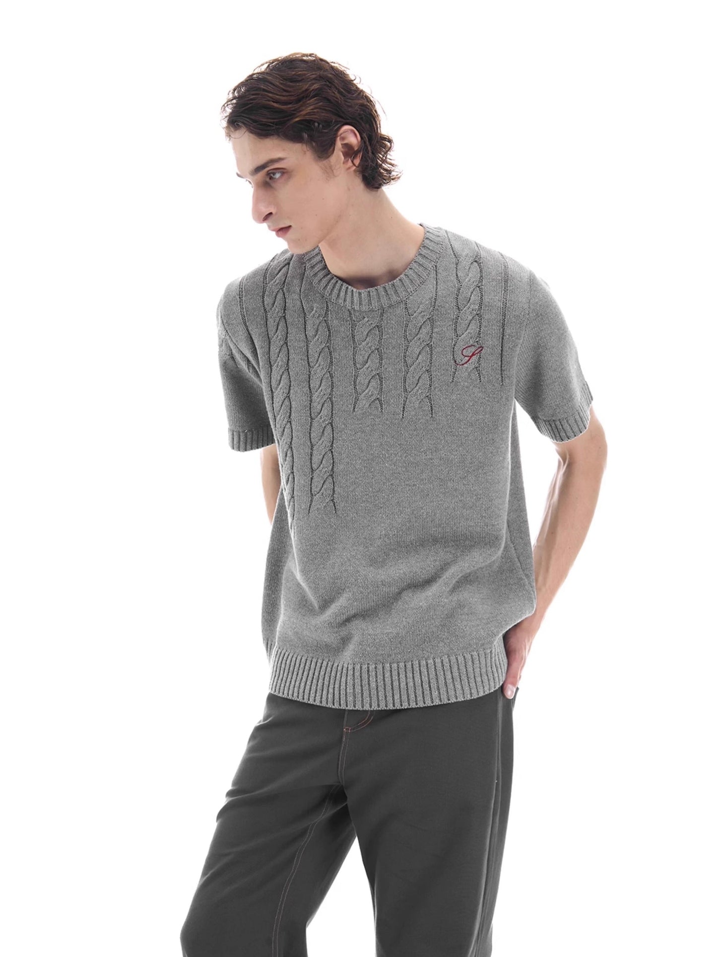 TEXTURED WOOL KNIT