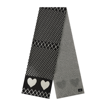 TEXTURED KNIT NECK SCARF