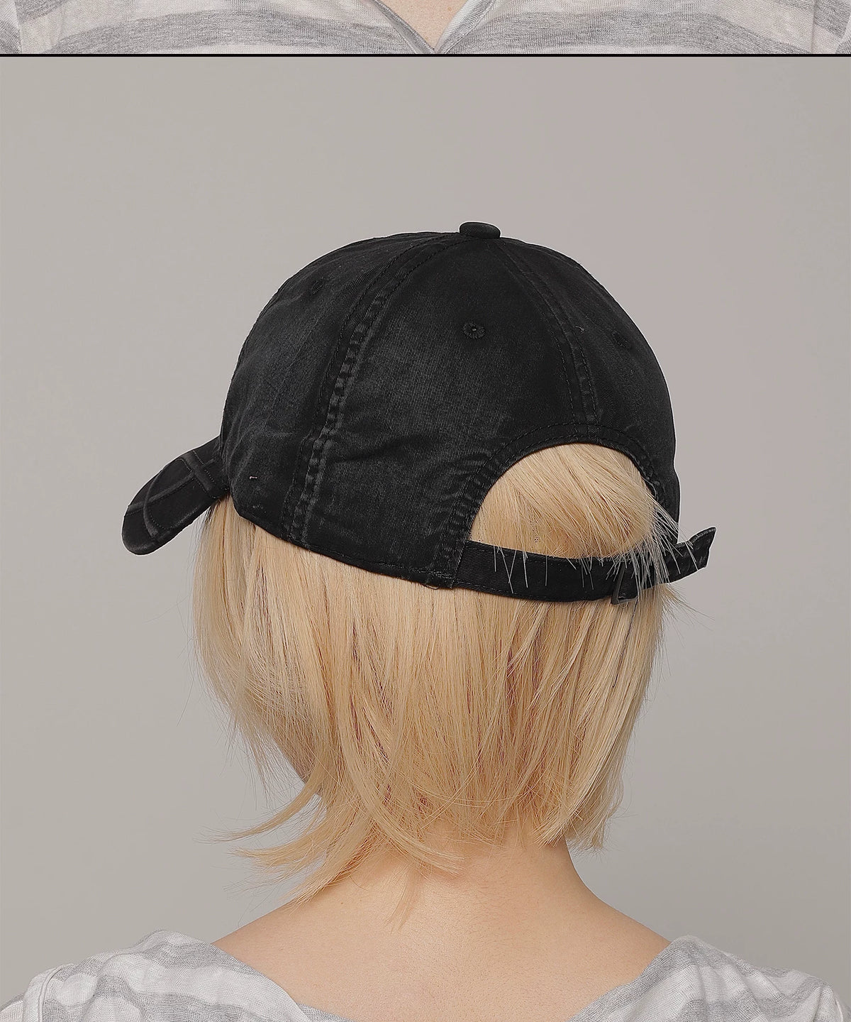 SCULPTED BRIM WASHED CAP 10