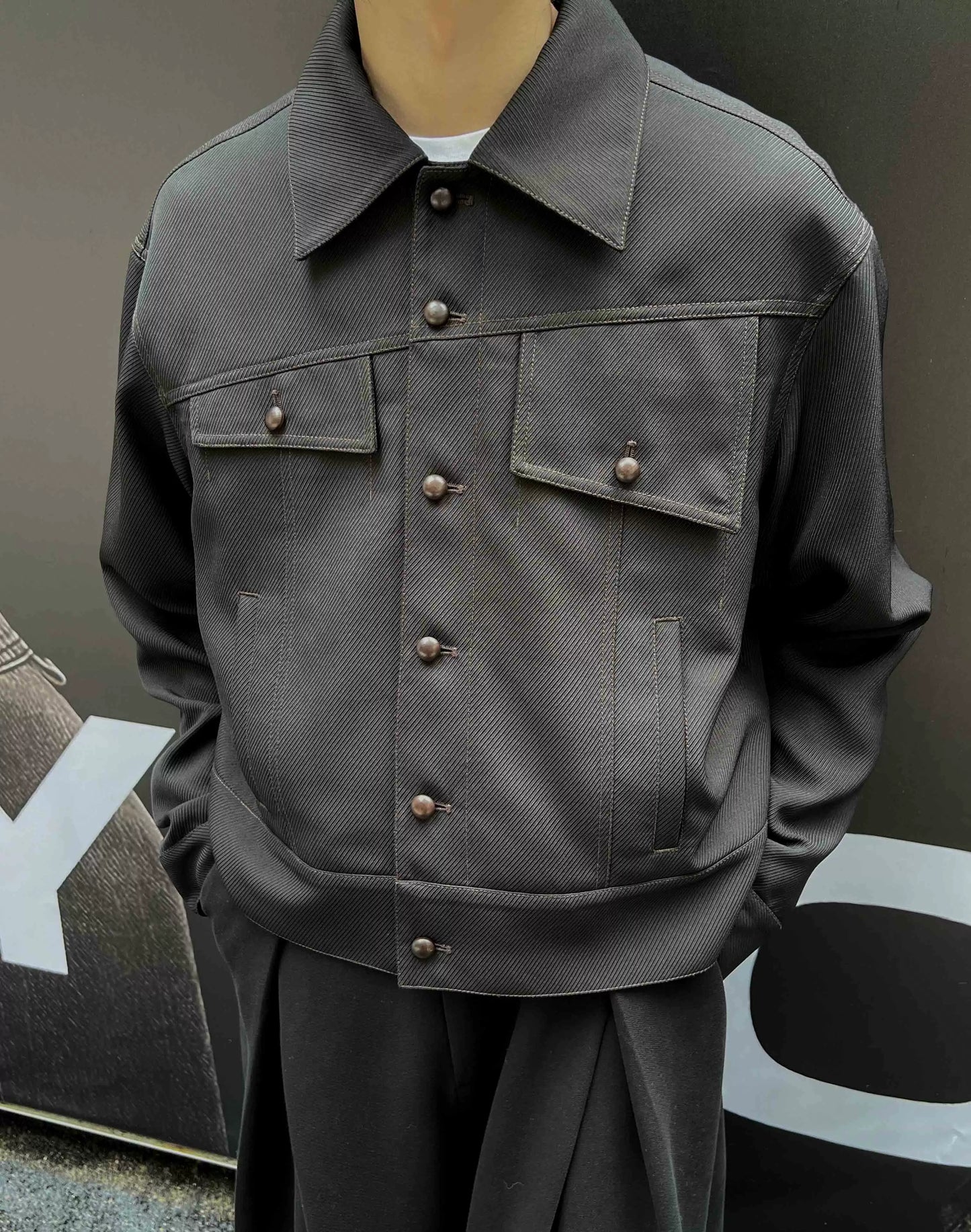 CHOCO SHORT JACKET UNISEX