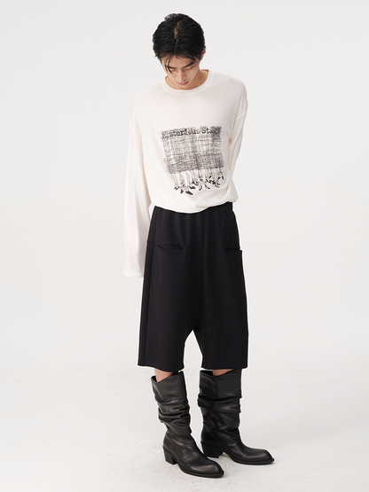LOW-RISE POCKET SHORTS