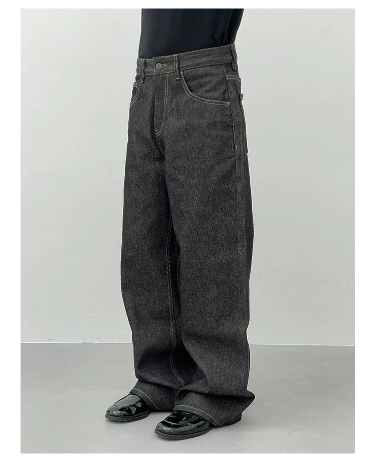 VINTAGE WIDE-LEG COMMUTER PANTS
