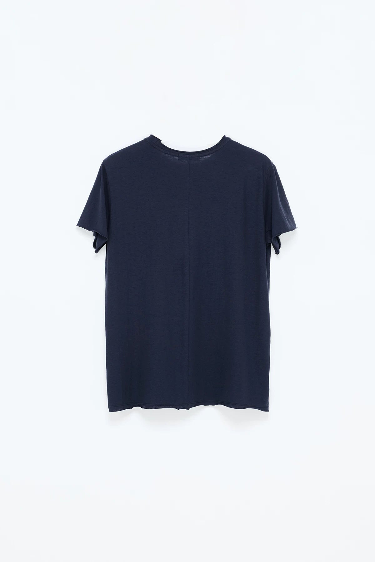 COZY SHEER ROLLED-CUFF TEE