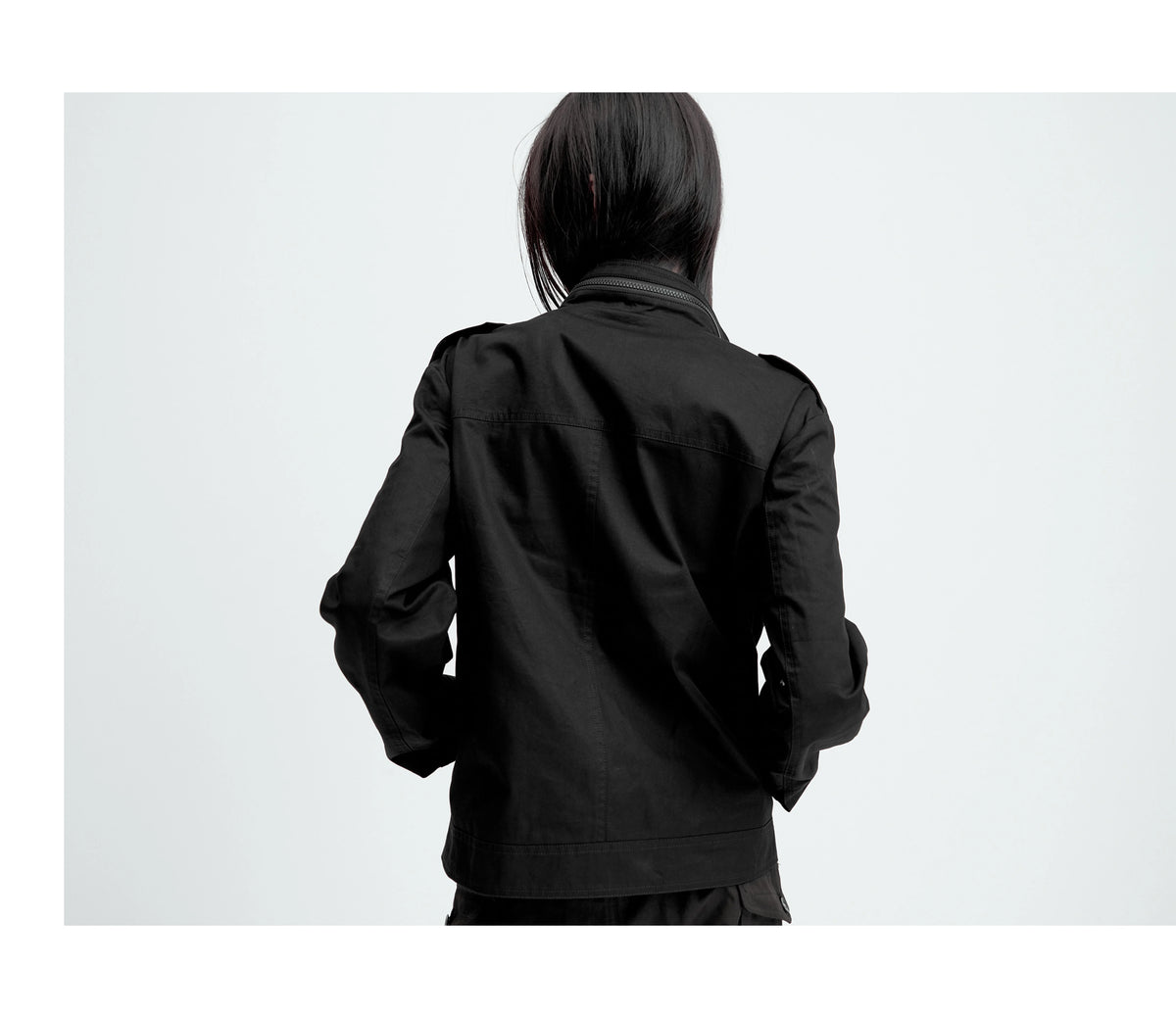 MERCERIZED COTTON WORK JACKET