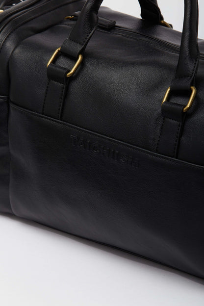 RETRO LEATHER MINI BOSTON
