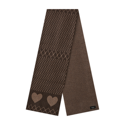 TEXTURED KNIT NECK SCARF