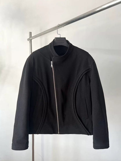 WARM COTTON TWEED JACKET